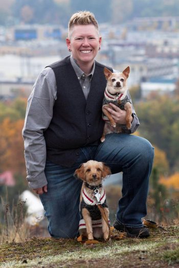 Dawn Tucker and Dogs